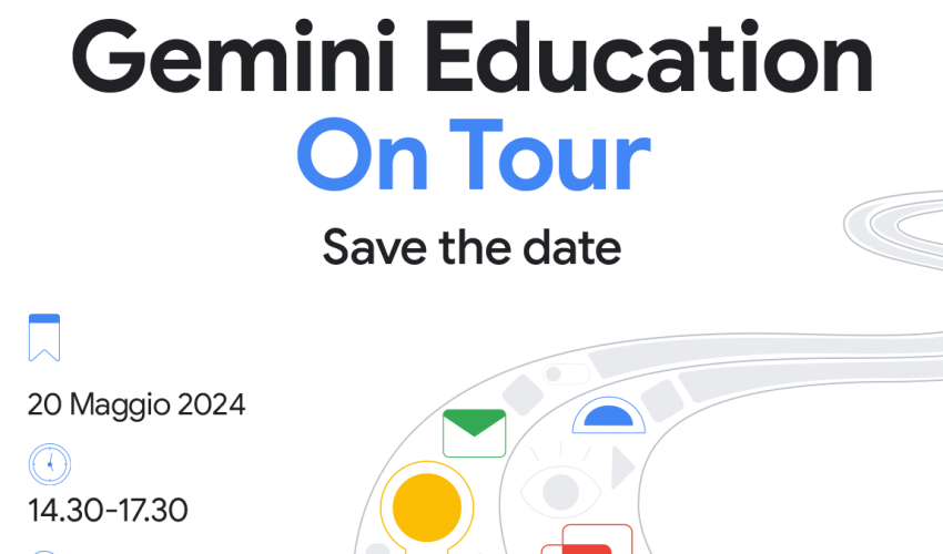 Gemini Education On Tour – 20 Maggio 14.30