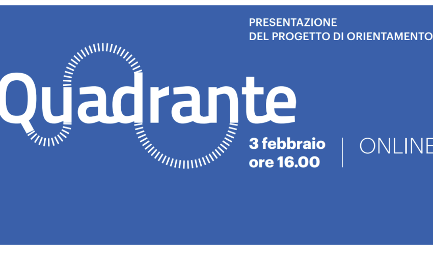 Nuovo Webinar informativo per l’adesione al progetto Quadrante